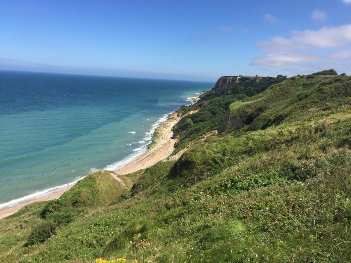 Maison Proche Omaha Beach Vue Imprenable Sur Haras Etreham Exterior photo